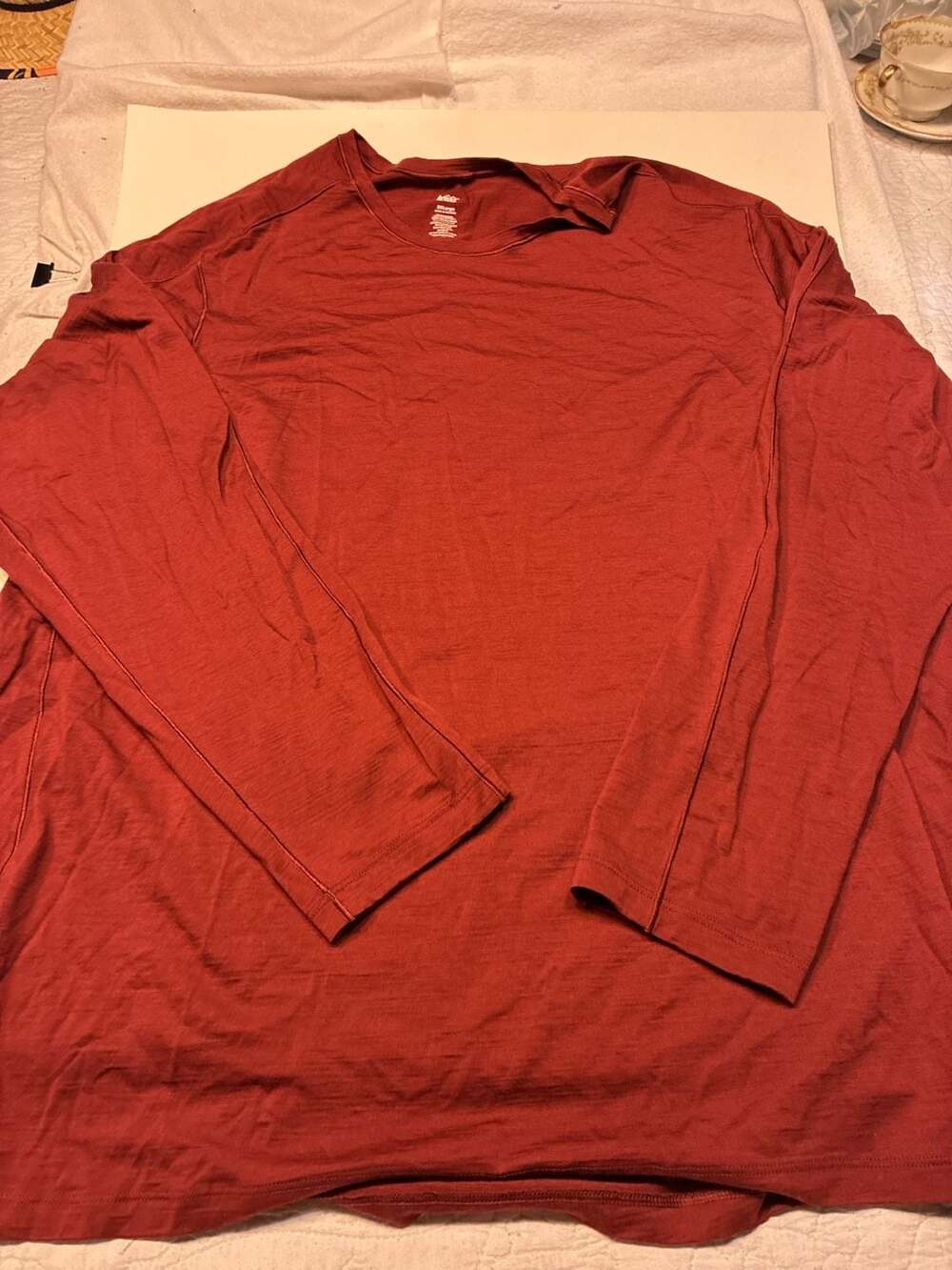 REI Co-op Men's 100% Merino Wool Long-Sleeve Baselayer Top